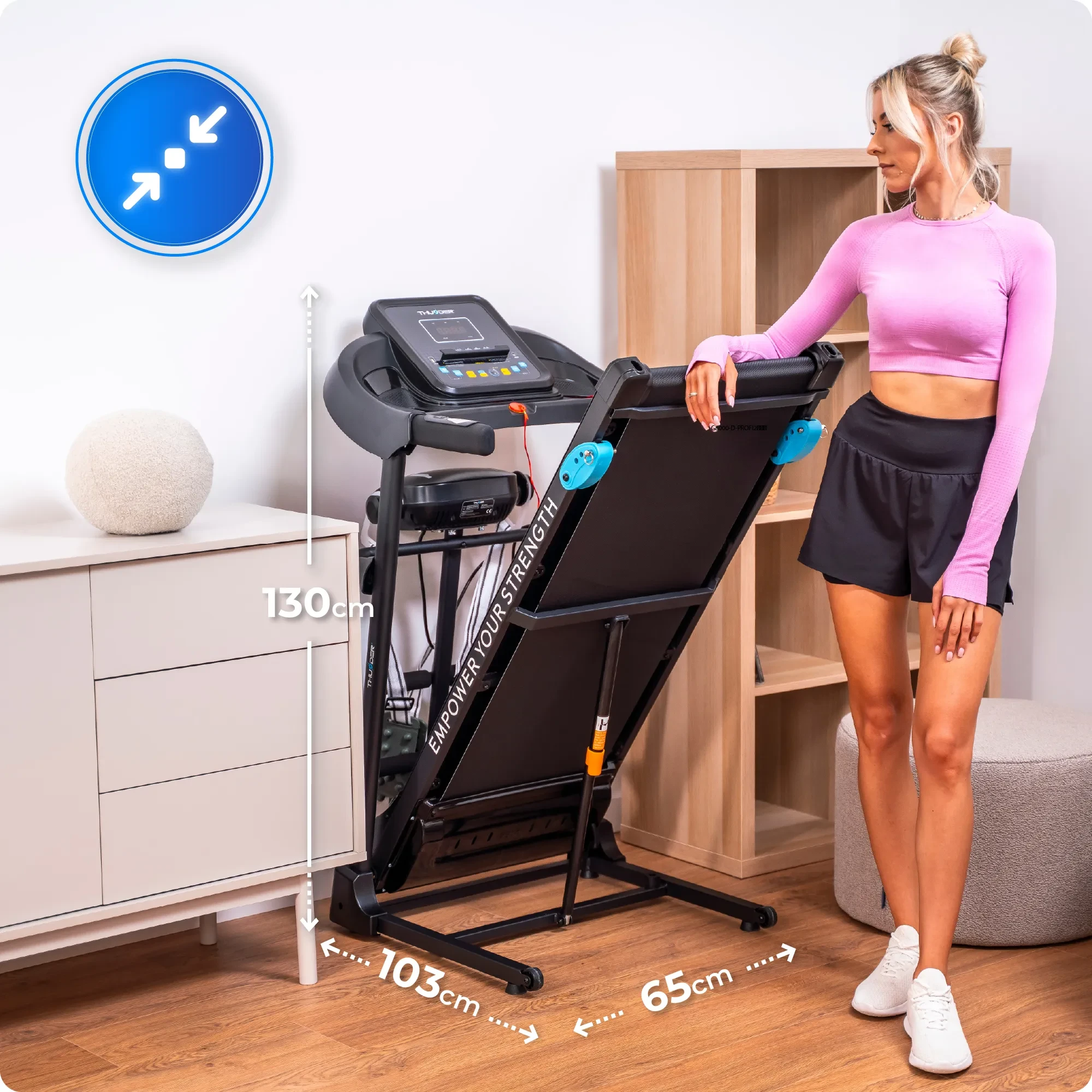 Banda de alergare electrica thunder g8000-d 4