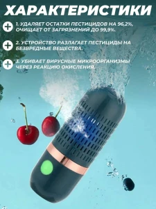 Dezinfector pentru fructe și legume / дезинфектор для фруктов и овощей (ay-688) Thumbnail 2