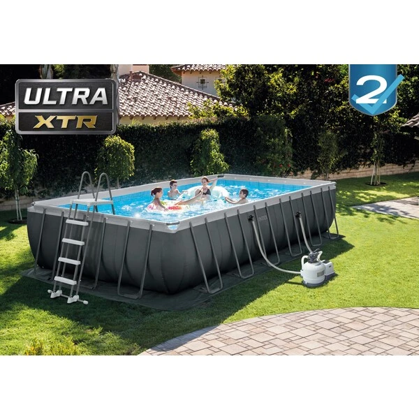 Intex piscină ultra xtr frame 732x366x132см, 31805l, cadru metalic 2