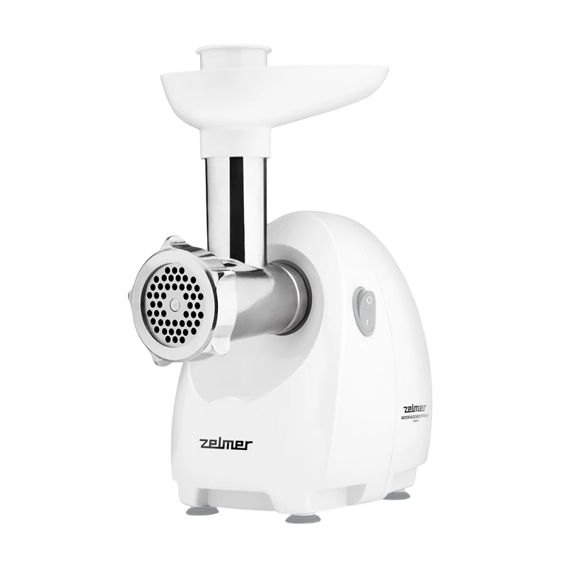 Мясорубка zelmer zmm4050b, белый 2