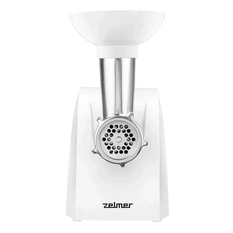 Мясорубка zelmer zmm1215b, белый 2