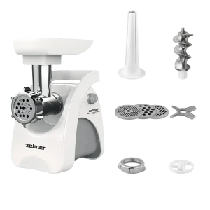 Мясорубка zelmer zmm9801b, белый