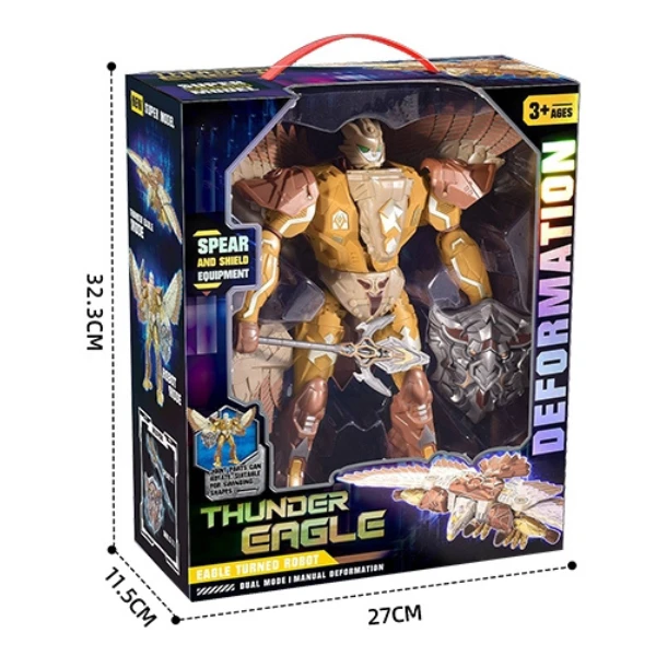 Robot transformer 2 în 1 "vulturul tunet" 4