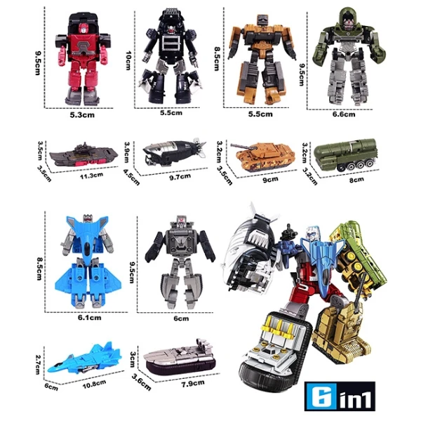 Robot transformer 2 în 1 "mech combat", în as. 7