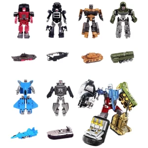Robot transformer 2 în 1 "mech combat", în as. Thumbnail 2