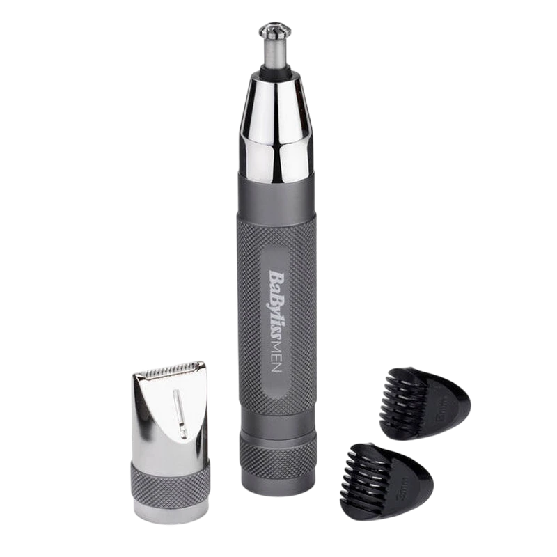 Мужской триммер babyliss e116e, серебристый 4