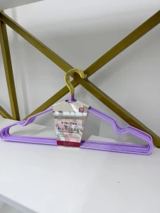 Набор 10 прочных металлических вешалок