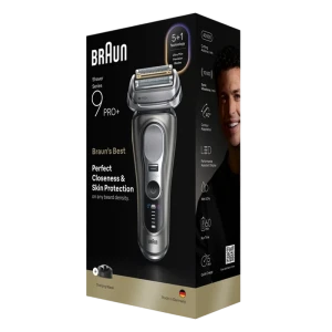 Электробритва мужская braun series 9 pro+ 9615s, серебристый Thumbnail 4