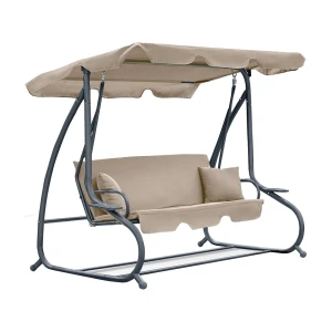 Садовые качели corfu (бежевый)