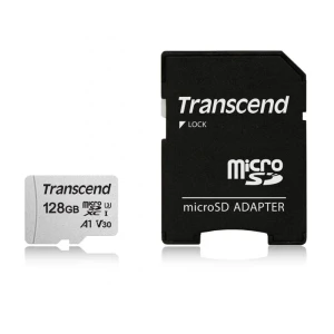 Card de memorie transcend microsdxc class 10, 128gb (ts128gusd300s-a) Thumbnail 2