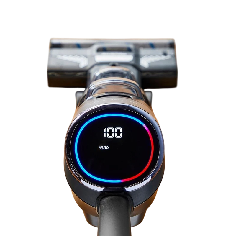 Вертикальный пылесос rowenta x-clean 4 gz5035wo, чёрный | серебристый 2