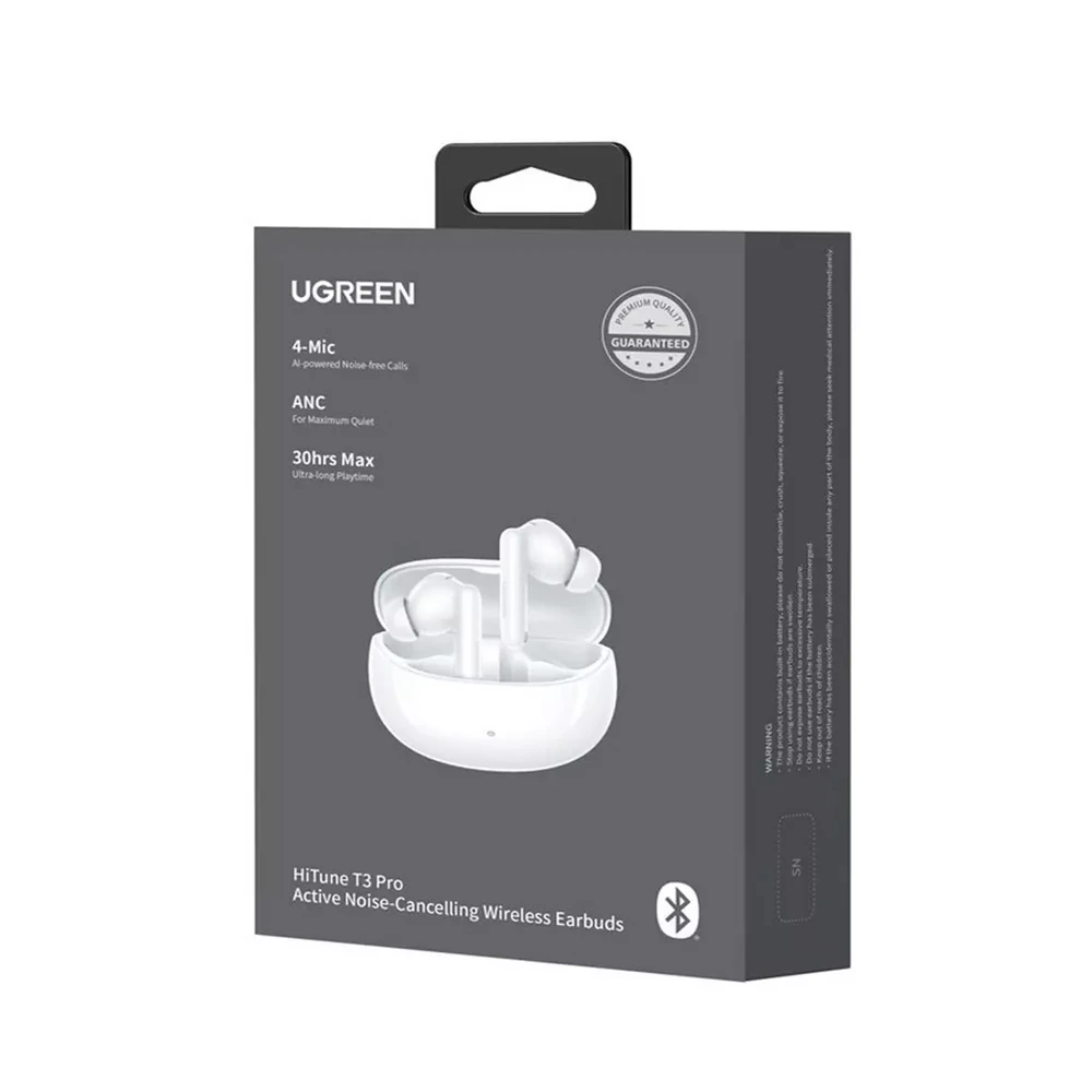 Ugreen tws hitune t3 pro anc | ws206, white 3