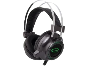 Headset gaming esperanza toxin egh460, green led backlight, 1x mini jack 3.5mm + 1x usb 2.0, drivers 40mm, volume control, cable length 2m, weight 380 Thumbnail 2
