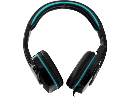 Headset gaming esperanza raven egh310b, black/blue, 2x mini jack 3.5mm, drivers 40mm, volume control, cable length 2m, weight 220g 4