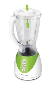 Table blender esperanza pina colada ekm023g green; 350w power output; 1,5 l food grade plastic jug; 3 speeds of mixing; anti-tipping suction caps on t