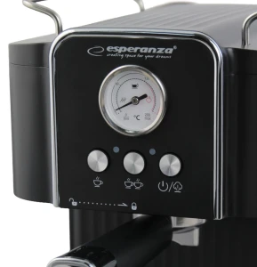 Coffee maker esperanza excelsa ekc010, 1,8l, 850w, 20 bar, espresso machine, built-in milk frother for cappuccino and latte, cup-warming system, tempe Thumbnail 4