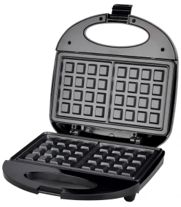 Waffle maker esperanza  blueberry ekt008, 1000w, automatic temperature control, non-stick coating of the heating plates, heat-insulating handle
