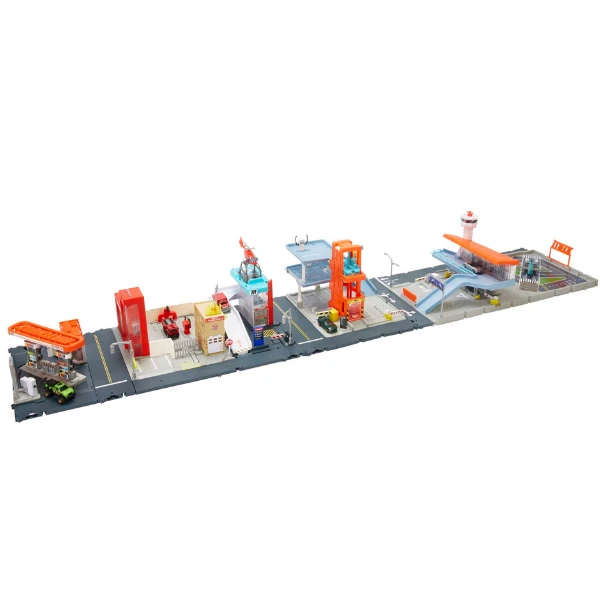 Hot wheels set "aventura în aeroport" matchbox 7
