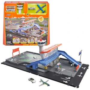Hot wheels set "aventura în aeroport" matchbox