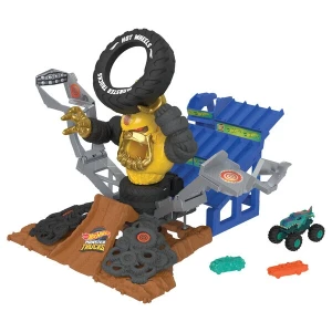 Hot wheels set de joc "mega-wrex versus crushzilla Thumbnail 2