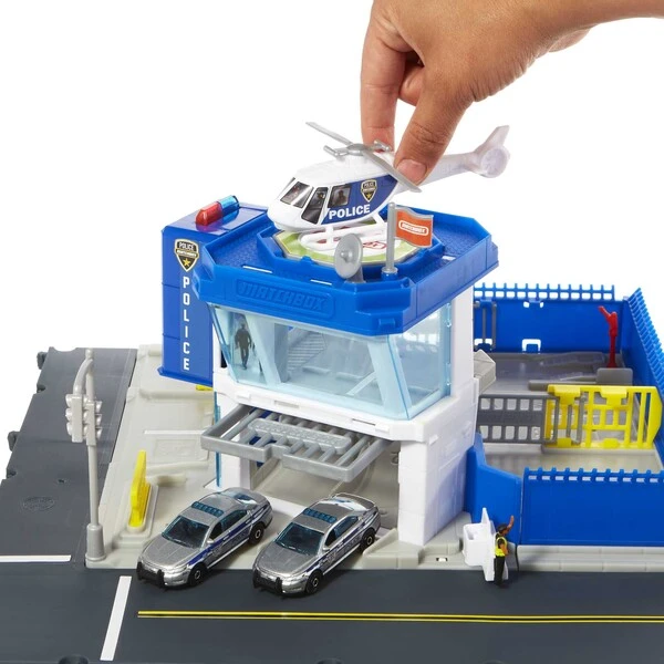 Hot wheels set "dispecerat de poliție" matchbox 4
