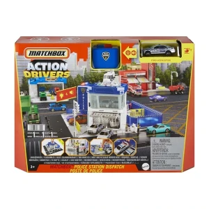 Hot wheels set "dispecerat de poliție" matchbox Thumbnail 7