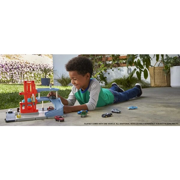 Hot wheels set "parcare" matchbox 6