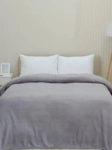 Pătură pufoasă 200x230cm, gri (ge3467)