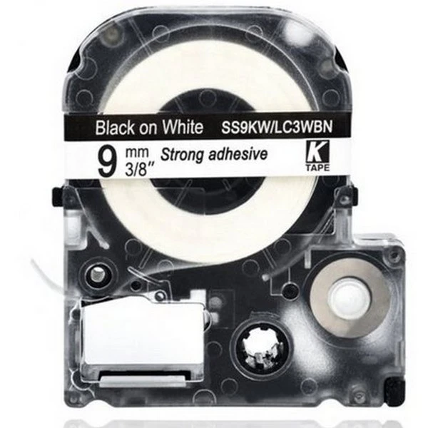  epson lk-3wbn, 9mm x 9m 3
