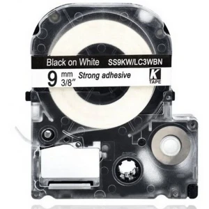 epson lk-3wbn, 9mm x 9m Thumbnail 3