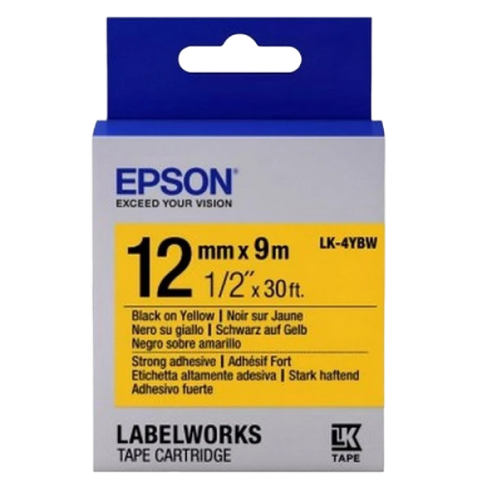  epson lk-4ybw, 12мм х 9м 2