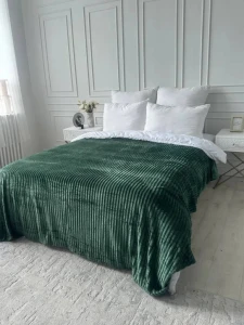 Cuvertura 200x230cm verde închis (ge-3163)