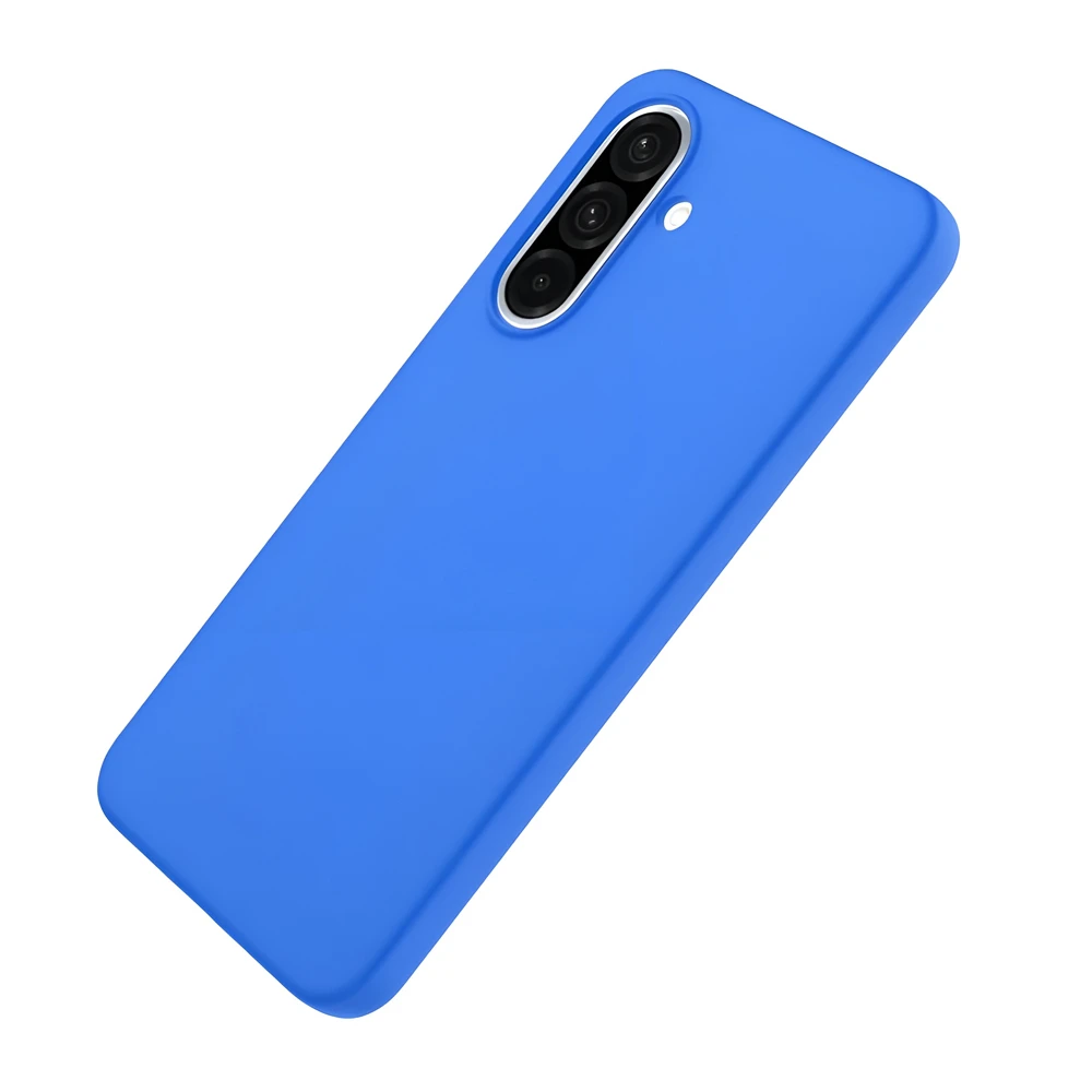 Woo case liquid silicone samsung a57 5g, blue 3