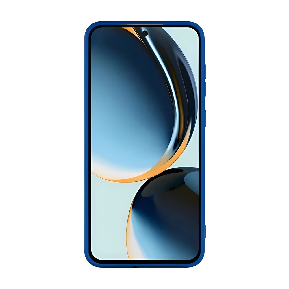 Woo case liquid silicone samsung a37 5g, blue 2