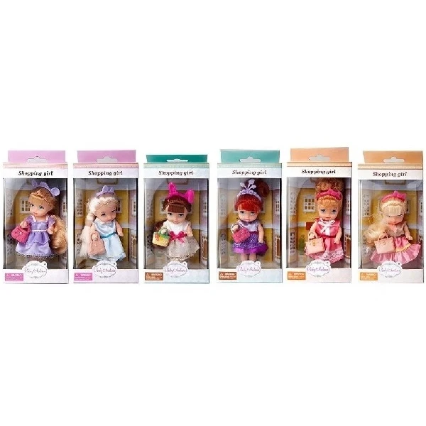 Mini-păpușă cu gentuță (6 modele) 3