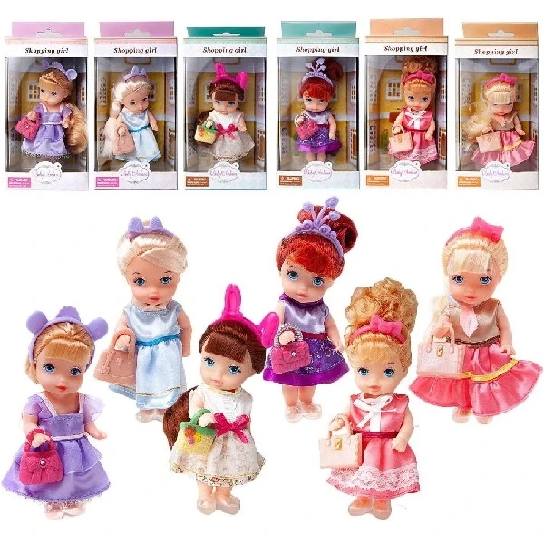 Mini-păpușă cu gentuță (6 modele) 2