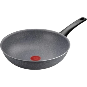 Сковорода wok tefal d4561932, 28см, серый