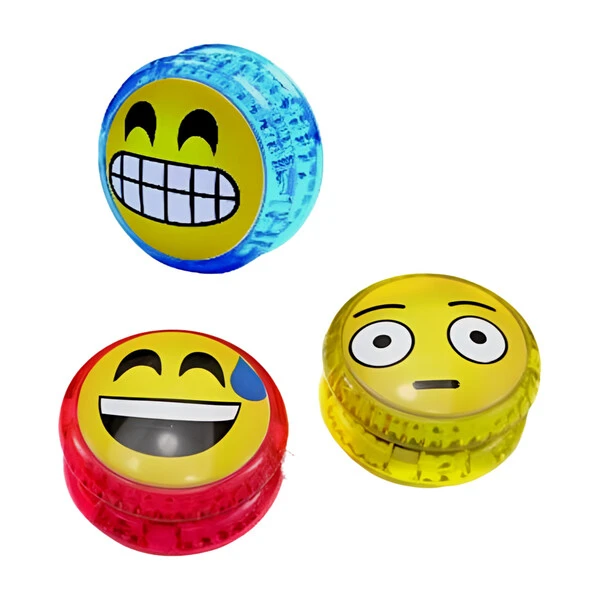 Yo-yo "emoticon"cu lumină și sunet, în asortiment  (204) 7