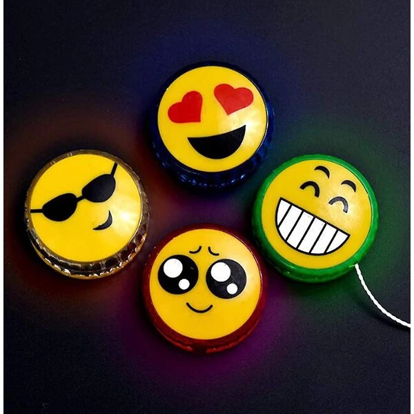 Yo-yo "emoticon"cu lumină și sunet, în asortiment  (204) 8