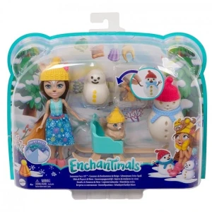 Enchantimals игровой набор "белочки и снеговики"