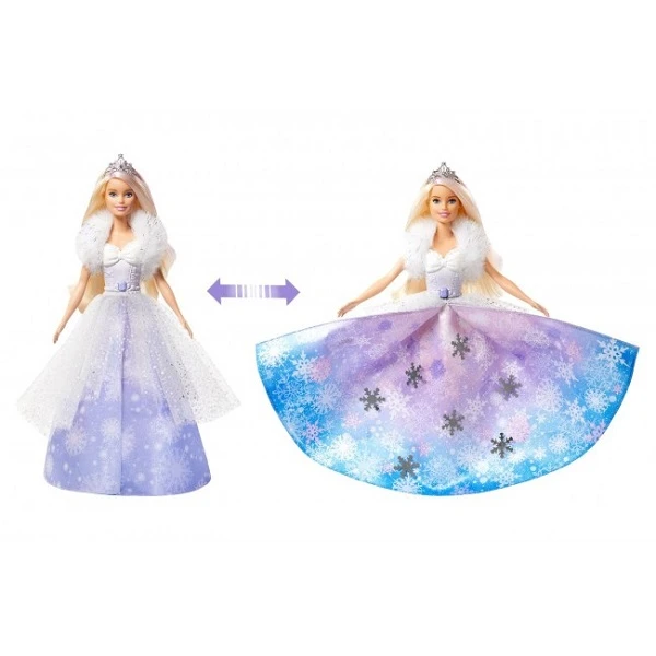 Papusa barbie "prințesa iernii" 5