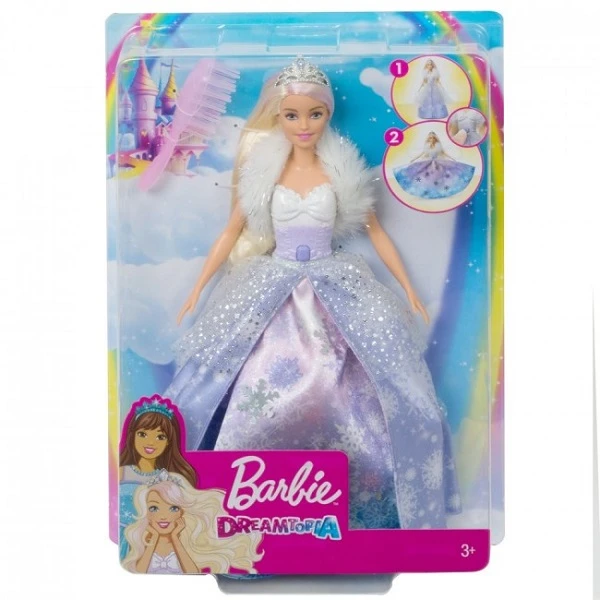 Papusa barbie "prințesa iernii" 8
