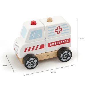 Piramida din lemn "ambulanță" Thumbnail 3