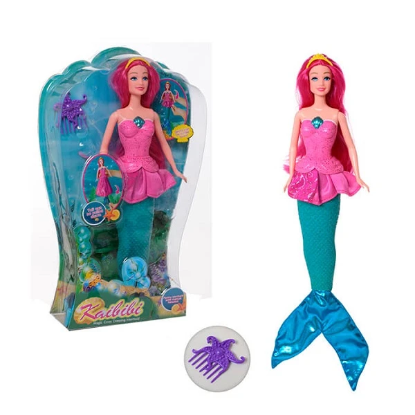 Păpușă sirena cu accesorii 2