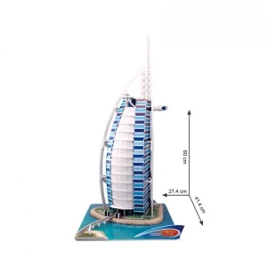 3d пазл burj al arab Thumbnail 2