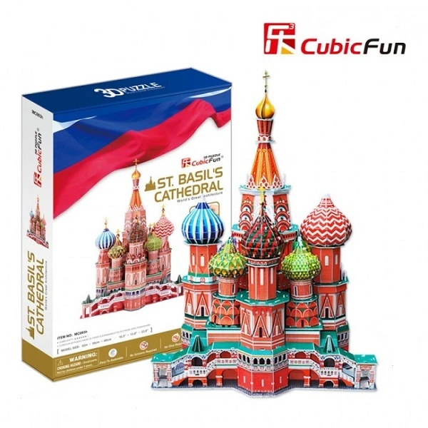3d пазл собор василия блаженного 2