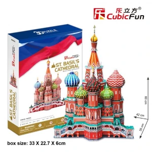 3d пазл собор василия блаженного Thumbnail 4