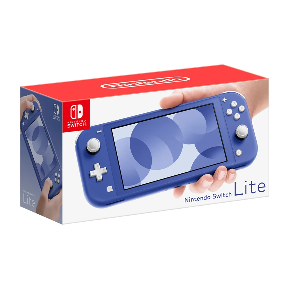 Консоль nintendo switch lite, синий 3
