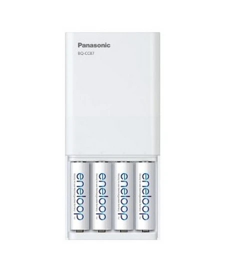 Încărcător acumulatori panasonic bq-cc87usb, alb 7