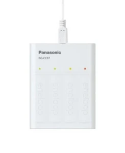Încărcător acumulatori panasonic bq-cc87usb, alb Thumbnail 5